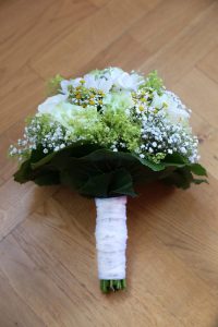 Brautstrauß liegend