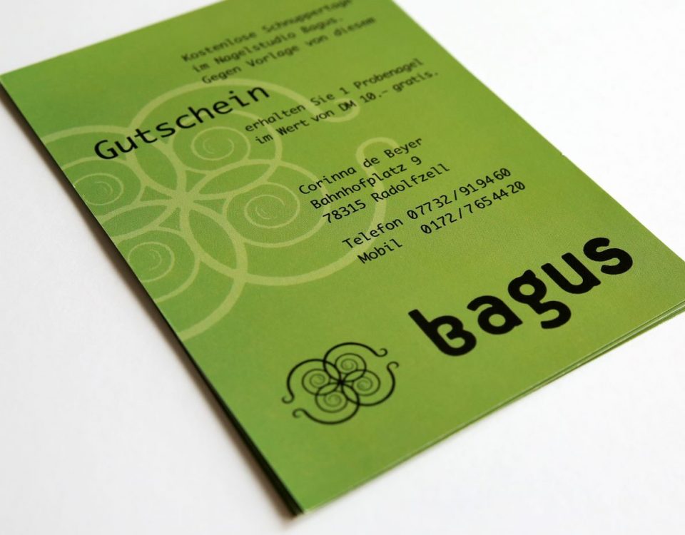 Flyer bagus Nailshop