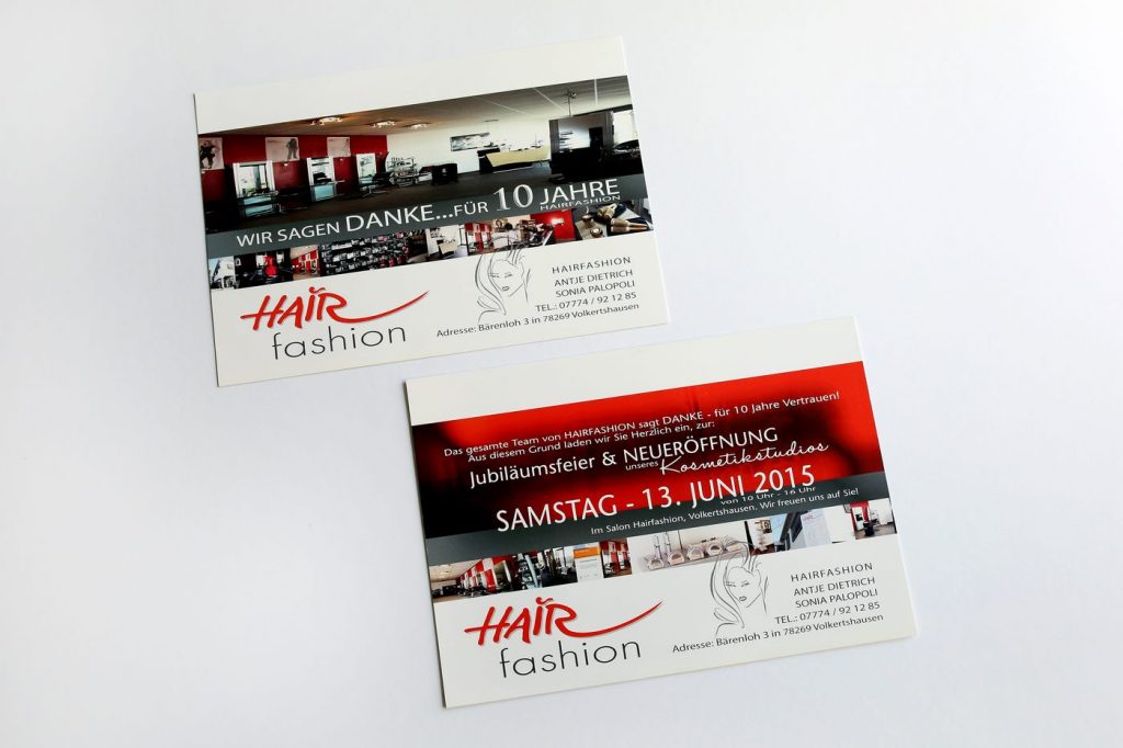 Flyer Hairfashion Volkertshausen