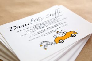 Save the Date Karte zur Hochzeit